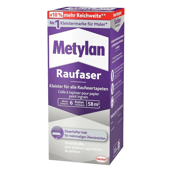 Metylan Woodchip Tapetenkleister stark fr Holzfaser-Tapeten hohe Anfangshaf