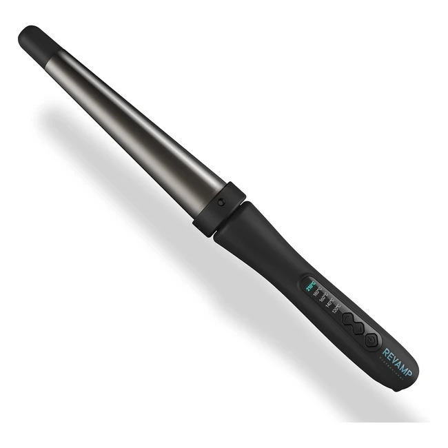 Progloss Big Hot Wand - Revamp Ceramic Hair Wand for Loose Curls and Waves