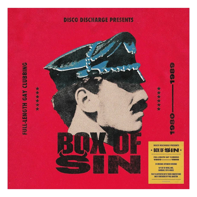 Disco Discharge Presents Box of Sin - Limited Edition 4LP Set