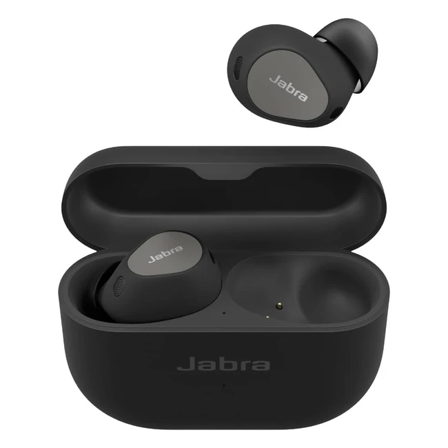 Jabra Elite 10 Auriculares Inalámbricos Bluetooth con Cancelación de Ruido - Sonido Dolby Atmos - Negro Titanio