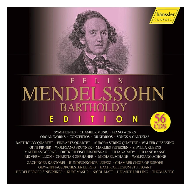 Limited Edition Felix Mendelssohn Collection - High Quality Classical Music