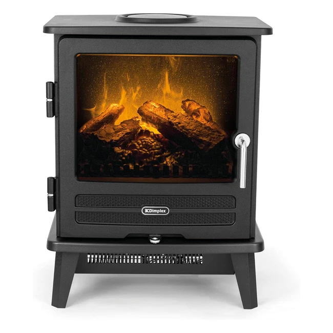 Dimplex Willowbrook Optimyst Electric Stove - Realistic LED Flame - Free Standin