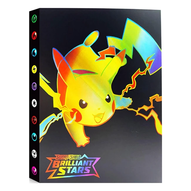 Laser Porte Carte Classeur Cartes Collectionner 30 Pages 4 Pochettes par Page - Réf. LU2