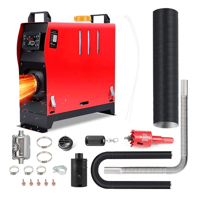 Gearzaar Diesel Heater 8kw 12v 24v Fast Heating - RV Truck Boat