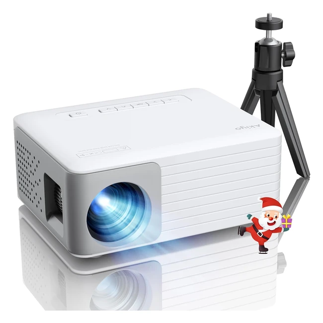 Mini projecteur vidéoprojecteur 1080p Full HD - Akiyo O1 - Portable 180° Home Cinéma