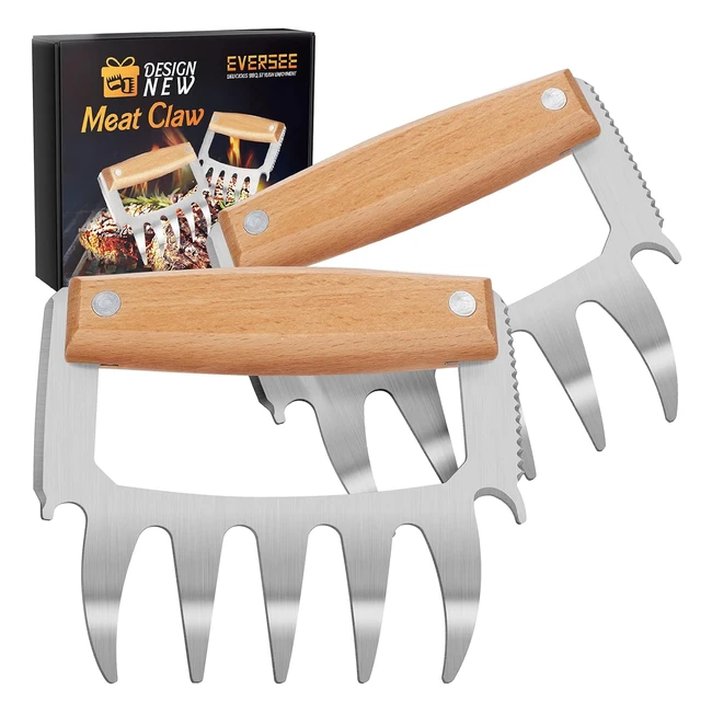 Bear Meat Claws BBQ Tools - Faster Safer More Efficient - Perfect BBQ Gift