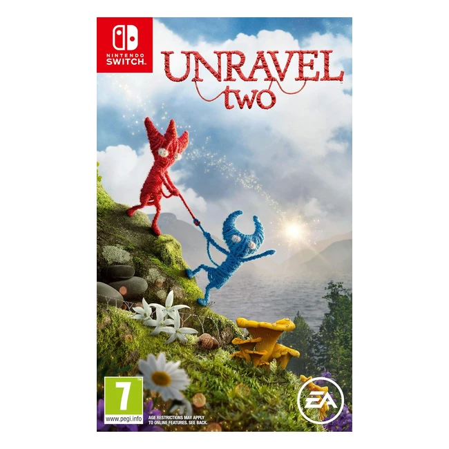 Unravel 2 Nintendo Switch - Coop Adventure Game with Stunning Landscapes