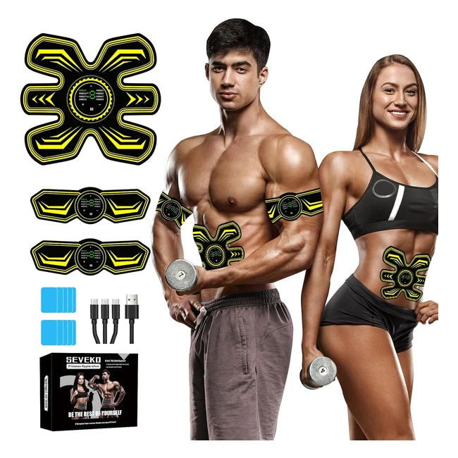 Elettrostimolatore addominali Seveko - EMS Trainer 8 modalit e 19 intensit