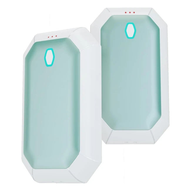 itshiny Hand Warmer 2 Pack - USB Rechargeable, Portable, Great for Outdoors - #1 for Raynauds, Camping, Hiking - Gifts for Men and Women