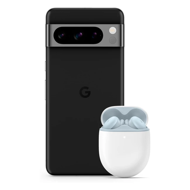 Google Pixel 8 Pro 128GB Obsidian Buds A Arctic White - Superschnell und effizient!