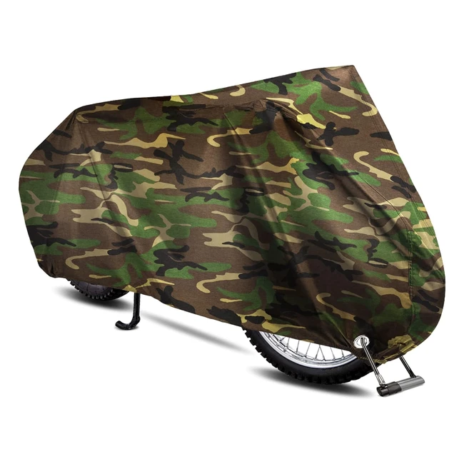 Housse de protection moto extérieure imperméable 200x70x110cm