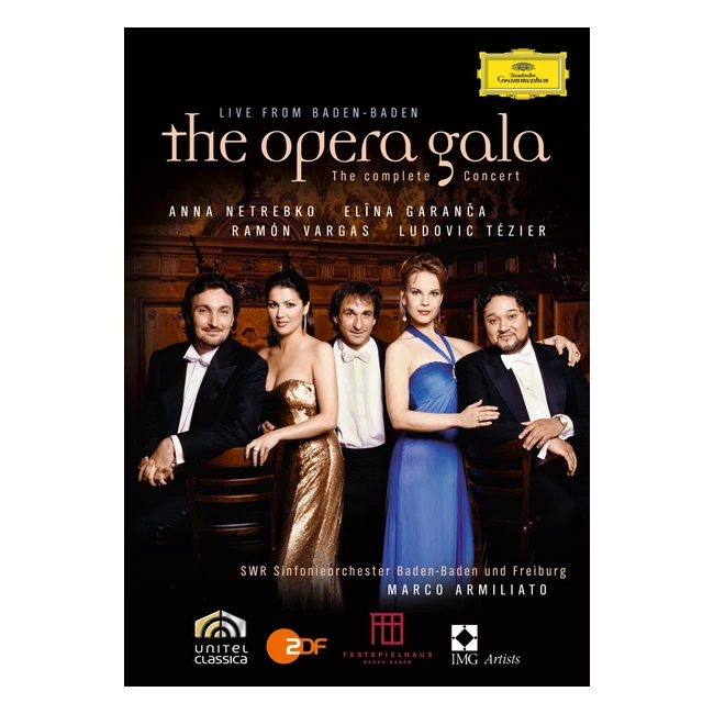 DVD The Opera Gala Live from Badenbaden Italia - Envío Gratis