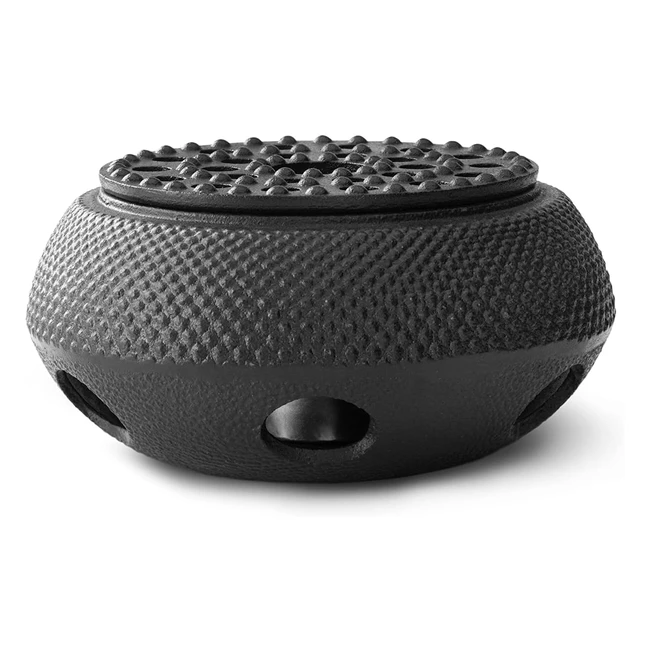 Scalda t Bredemeijer Tealight Nero - Alta qualit in ghisa - Ref 12345