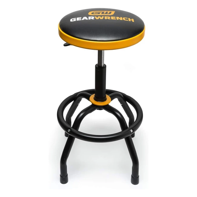 Gearwrench Adjustable Height Swivel Shop Stool 26-31  86992  Padded Seat Mobi