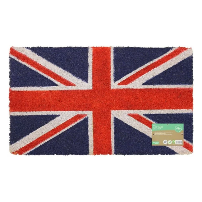 Zerbino JVL 40x70 cm - Fibra di Cocco Naturale - PVC - Multiuso