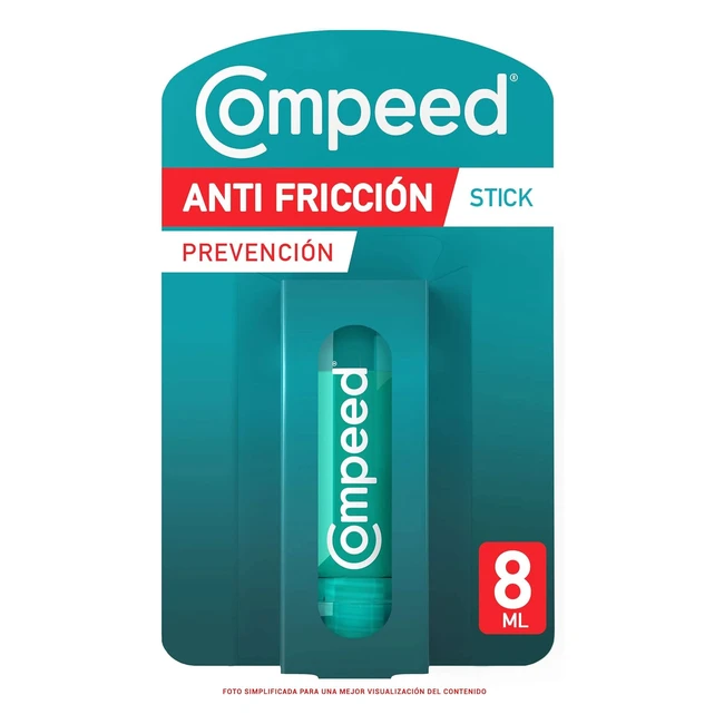 Compeed Stick Antifriccin 8 Uds - Previene e Tratta le Vesciche