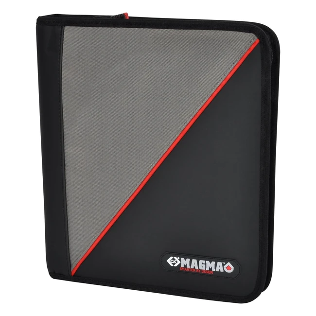 Cartella Portadocumenti CK Magma MA2600 - Robusta Struttura con Cerniera e Scomparti Organizzativi