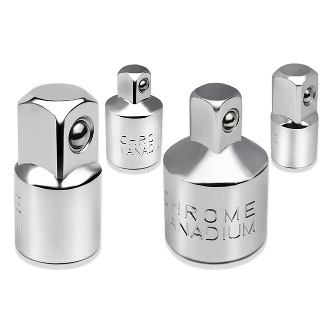 4pcs adaptateur clique jeu dadaptateurs douille cliquet 12 3838 1214 3838 14