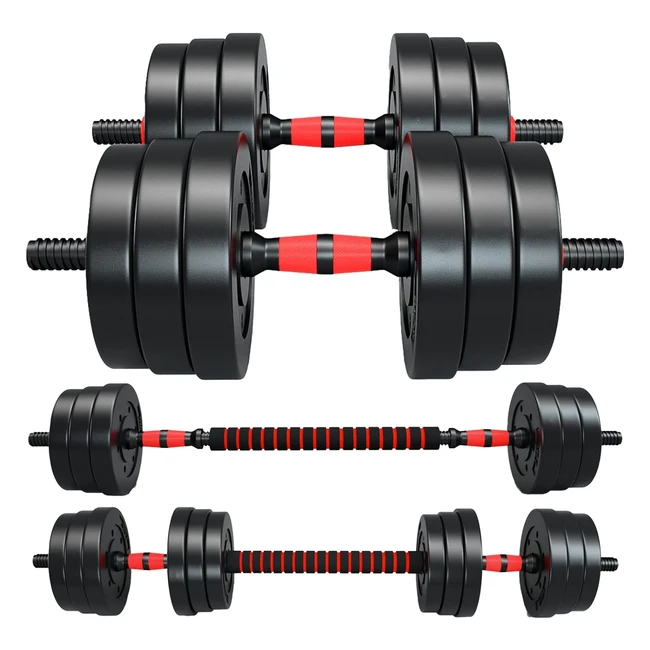 20kg30kg Dumbbell Weights Set with Connecting Rod - Perfect for Workout Training