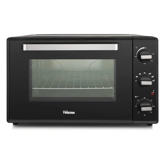 Fornetto Elettrico Ventilato Tristar OV3635 - 2000W - 48L - Acciaio Inossidabile Nero