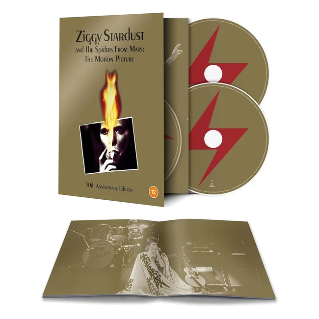 Ziggy Stardust and the Spiders from Mars Motion Picture 2CD Blu-ray
