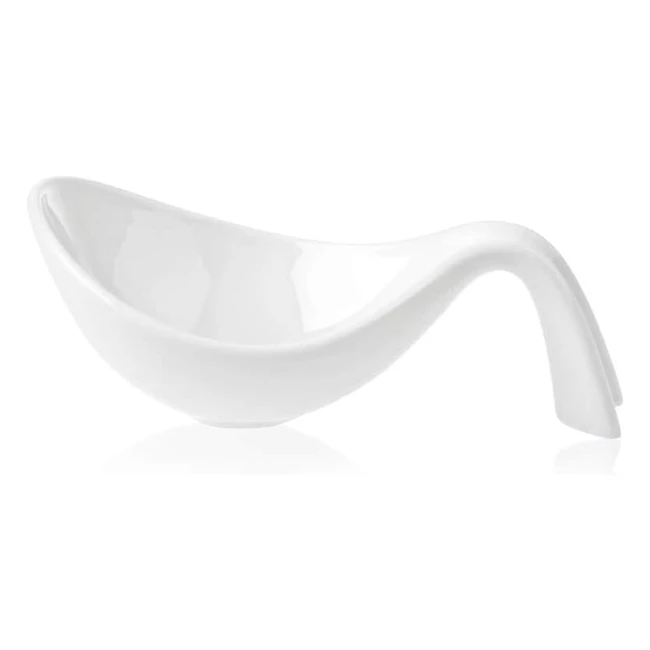 Villeroy  Boch Flow Small Bowl - Premium Porcelain - 30ml - White