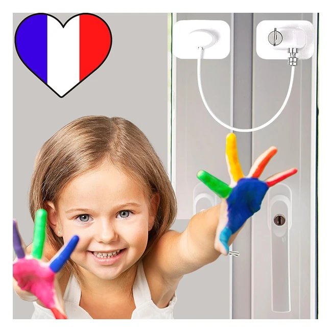 Sécurité fenêtre placard enfant x5 - Ebook offert - Norme EU