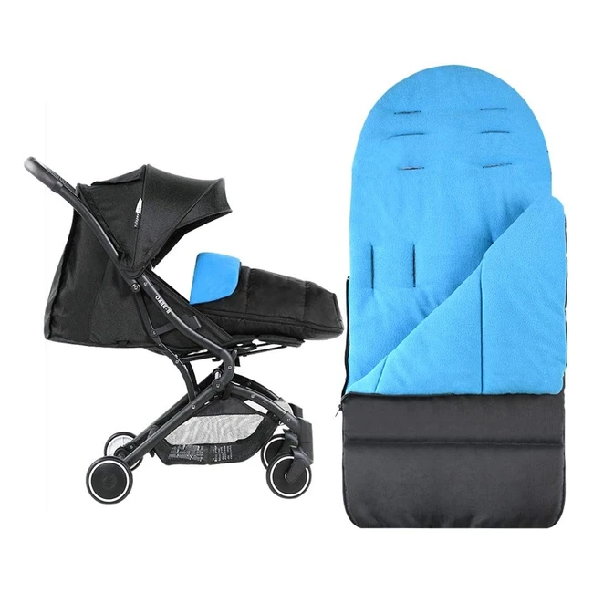 Coprigambe universale passeggino 3 in 1 confortevole e caldo