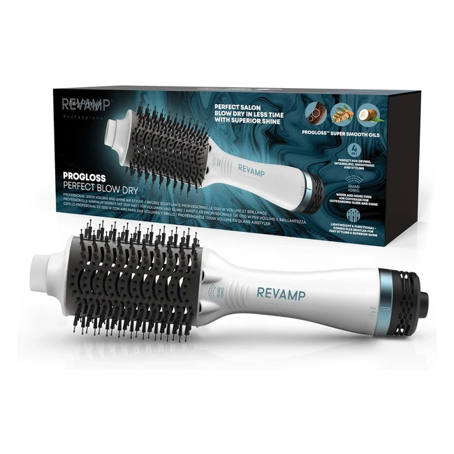 Revamp Progloss Perfect Blow Dry Air Styler - 4-in-1 Multifunctional Professiona