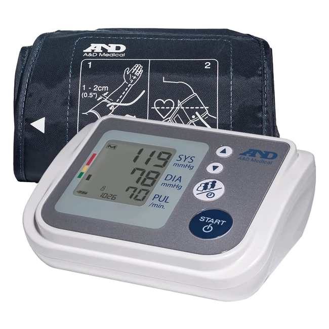 Tensiómetro de Brazo AD Medical UA767F - Preciso y Validado Clínicamente