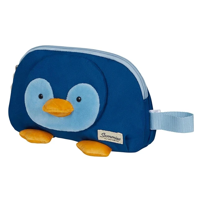 Samsonite Happy Sammies Eco Kulturbeutel Blauer Pinguin Peter - Toiletry Bags