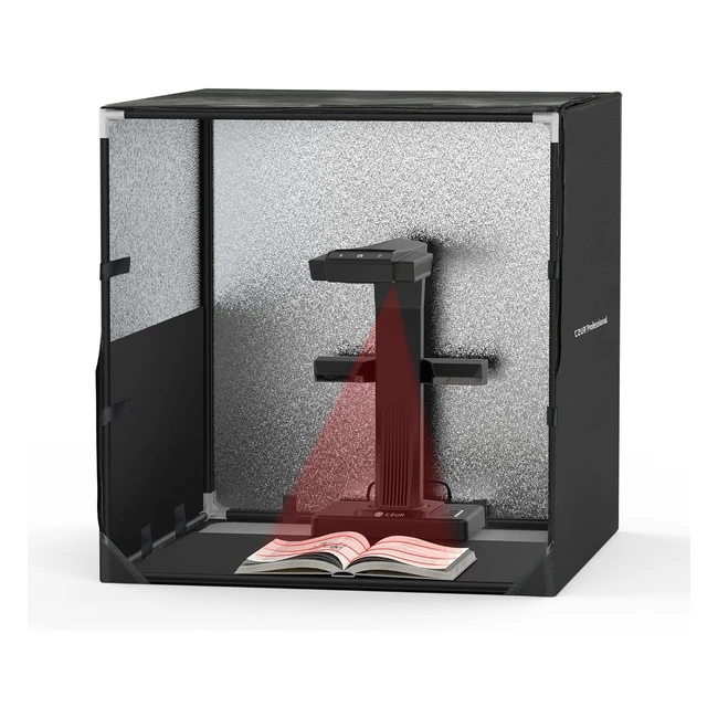 CZUR Studio Box - Scanner de documents et de livres professionnel, portable et pliable (60x60x60cm)
