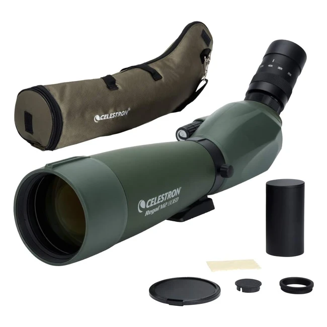 Celestron Regal M2 Longuevue 80ED - Optique multicouches, chasse, observation oiseaux, digiscopie