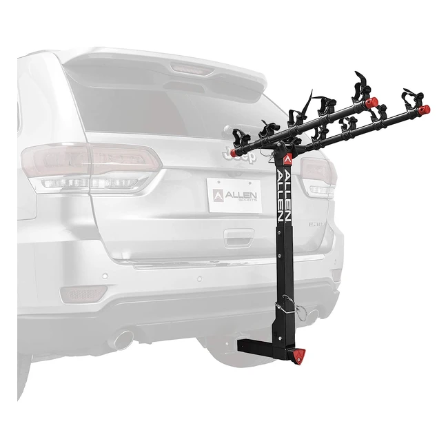 Rastrelliera Allen Sports 552QR per 5 biciclette - Bloccaggio gancio - Deluxe