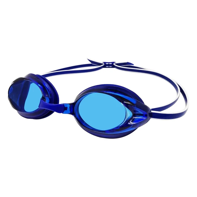 Amazon Basics Unisex Swim Goggles - UV Protected, Anti-Fog Coating, Comfortable Fit
