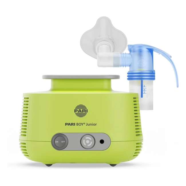 PARI Boy Junior Inhalator für Kinder, Inhalationsgerät mit PIF-Steuerung für Atemwegserkrankungen bei Babys und Kleinkindern