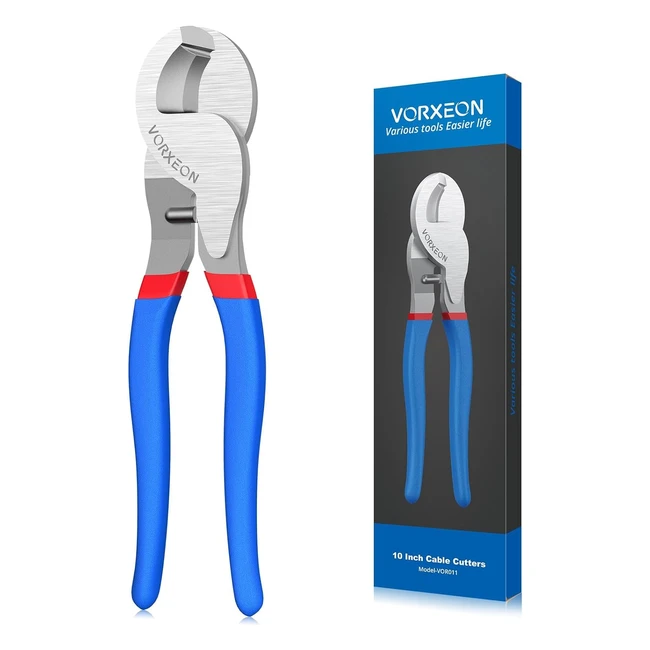 Pince Coupe-Câble Vorxeon 240mm - Coupe les Câbles en Cuivre et Aluminium - Électricien