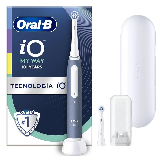 OralB IO My Way - Cepillo de dientes elctrico para nios 10 aos con tecnol