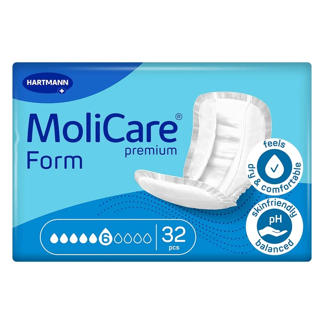 Molicare Premium Form 6 Tropfen fr mittlere Inkontinenz - Maximaler Schutz ex