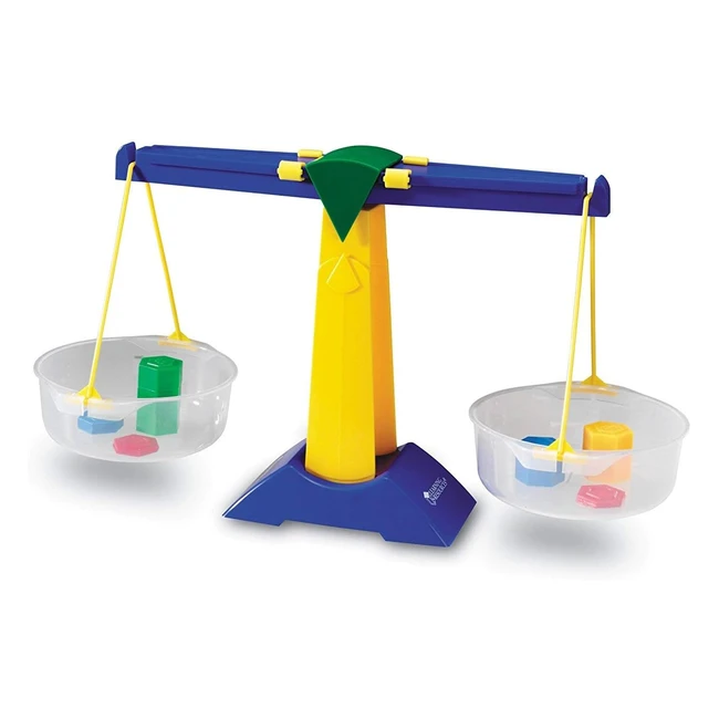 Balance Plateaux Jr Learning Resources - Pèse et compare les poids - Plateaux amovibles