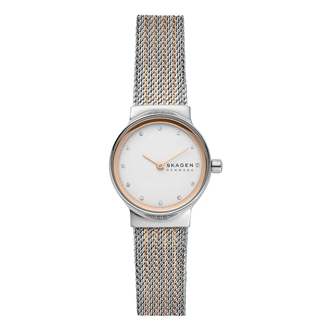 Skagen Women's Freja Lille Watch - 26mm Stainless Steel Case - Mesh Strap