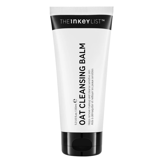 The Inkey List Oat Cleansing Balm - Removes Makeup, Cleanses Sensitive Skin - 150ml