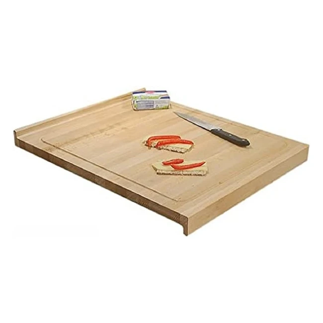 Planche  dcouper en htre massif Stella Trading - 58 x 28 x 48 cm