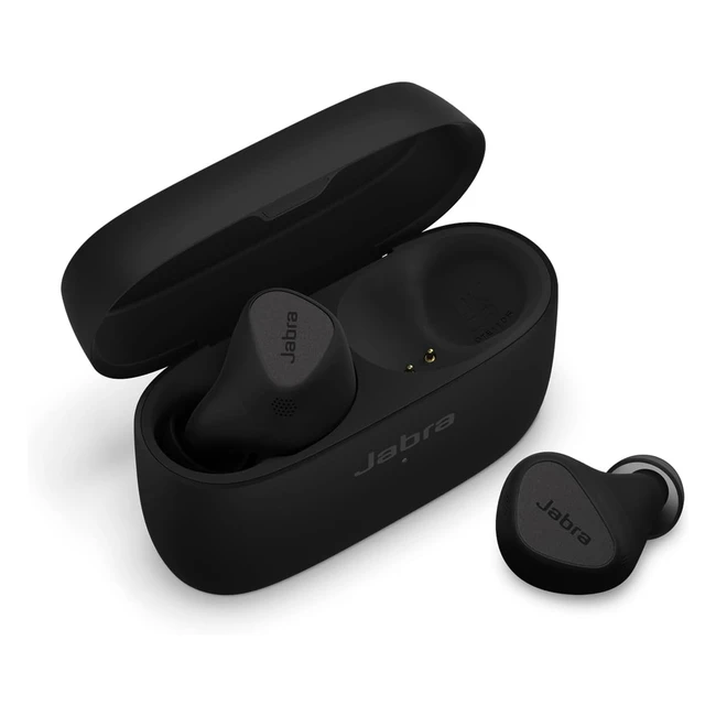 Jabra Elite 5 Auriculares Bluetooth Inalámbricos - Cancelación de Ruido - Micrófonos - Ajuste Ergonómico - Altavoces 6mm