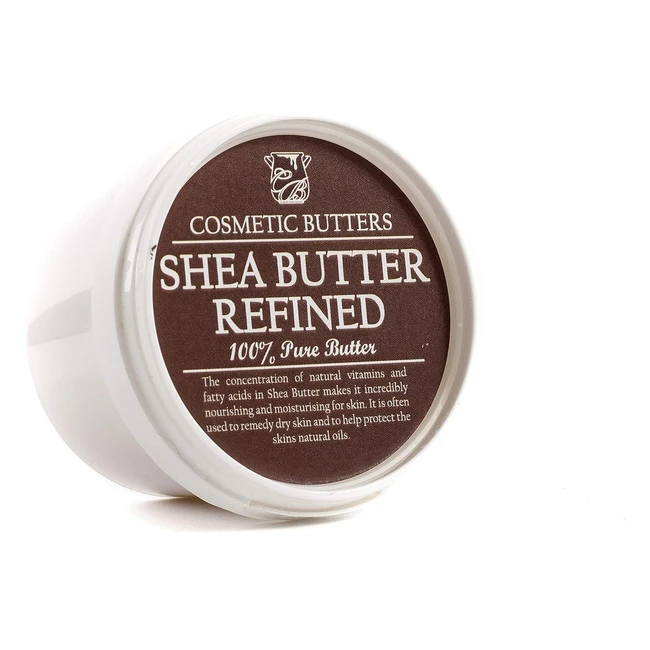 Shea Butter Refined 100 Pure  Natural 100g - Healing Protecting Moisturising
