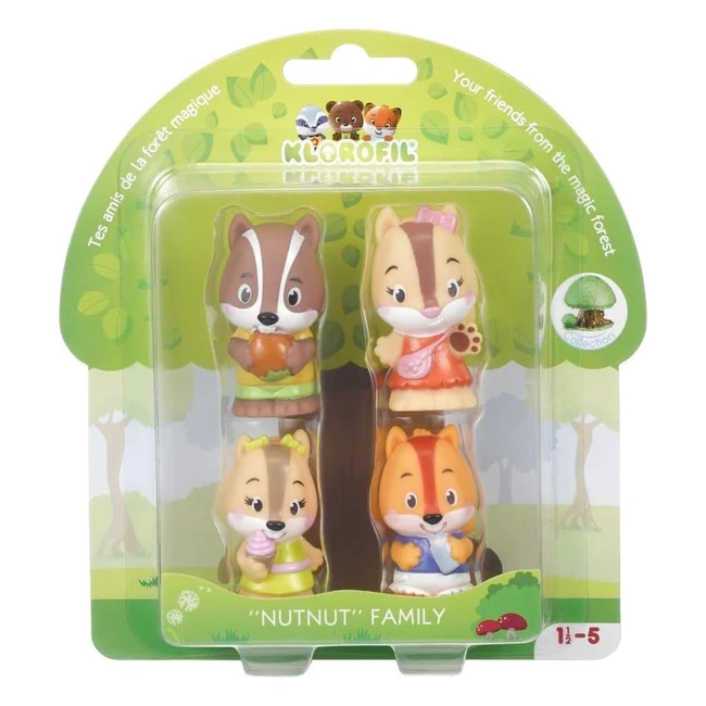 Famille Nutnut Klorofil - Collectionnez et Jouez - Réf. 700301 - Multicolore