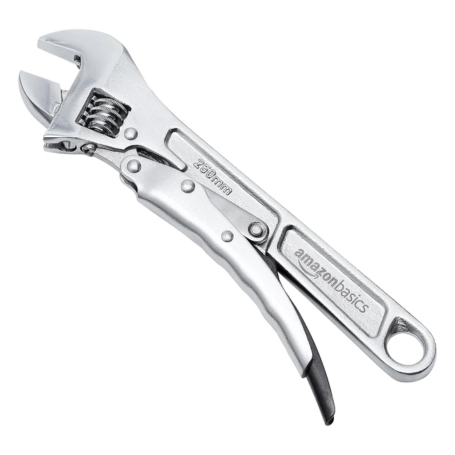 Amazon Basics 10 250mm Verstellbarer Schraubenschlüssel mit Schnellverschluss