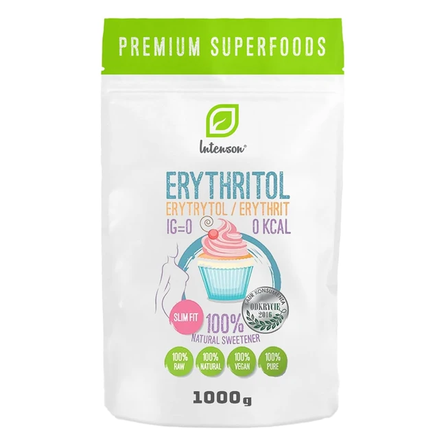 Eritritolo 1kg - Dolcificante Naturale Zero Calorie Sostituto Zucchero