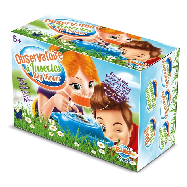 Observatoire dinsectes Buki BL010 - Pince pour attraper et observer les insecte