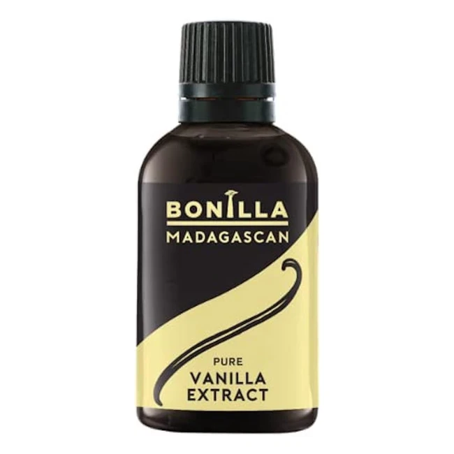 Bonilla Madagascan Vanilla Extract Pure 50ml - Enhance Your Baking